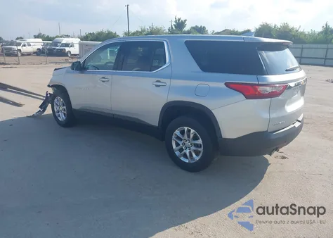 2021 Chevrolet Traverse Fwd Ls из США, поврежденный, VIN 1GNERFKW0MJ254475